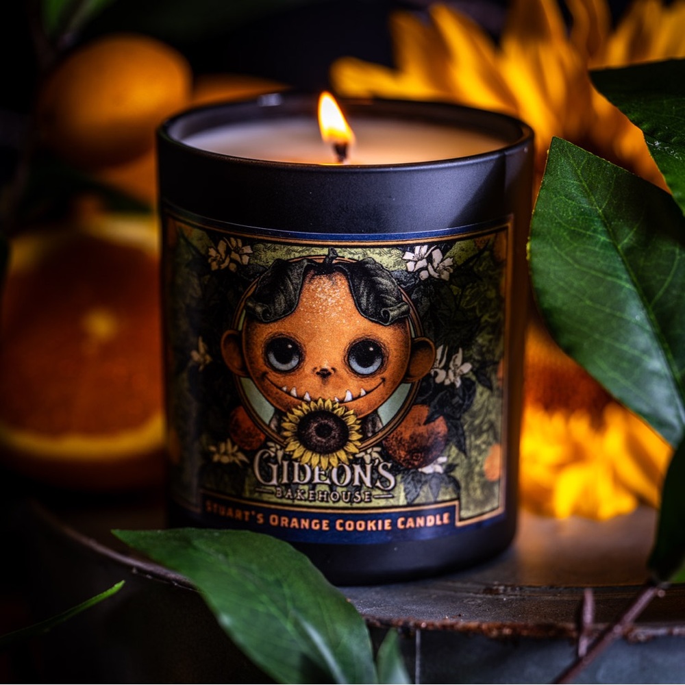 Gideons bake house orange blossom candle.